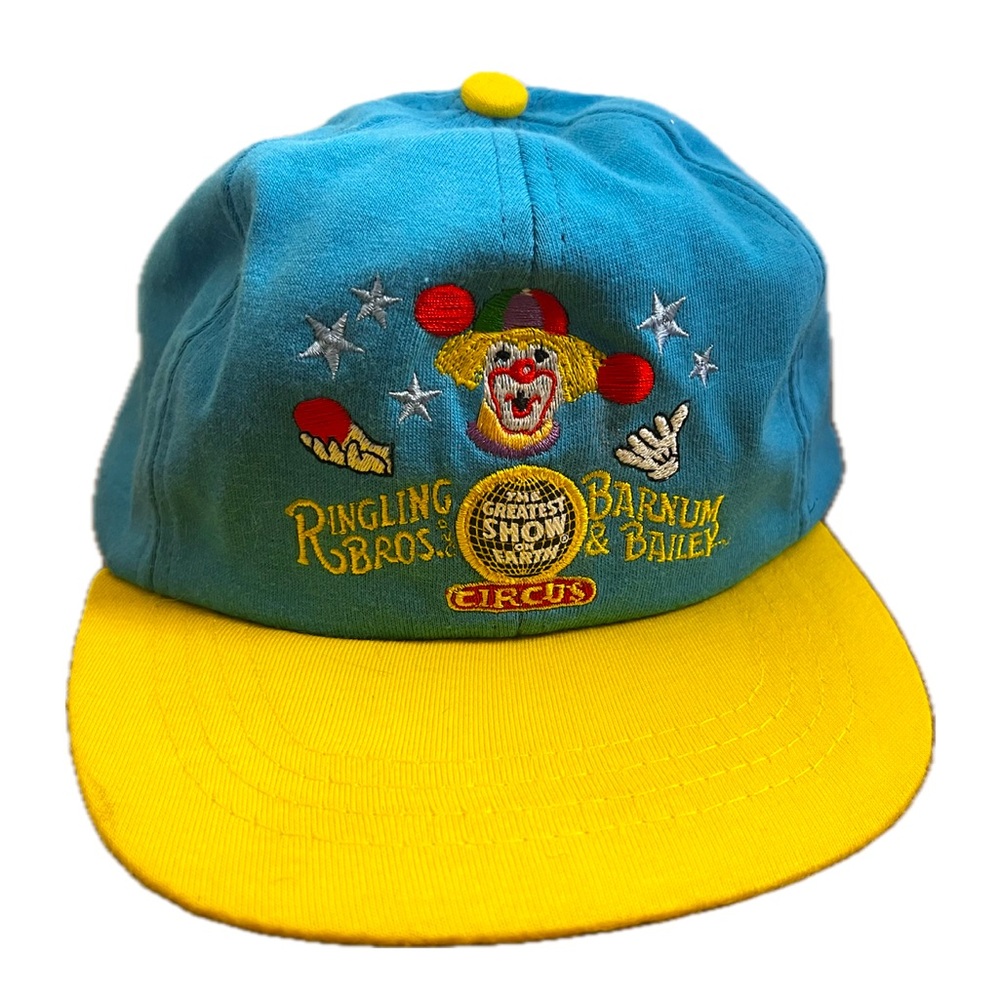 Ringling Bros Barnum Bailey Greatest Show On Earth Circus RARE Kids hat ‘97